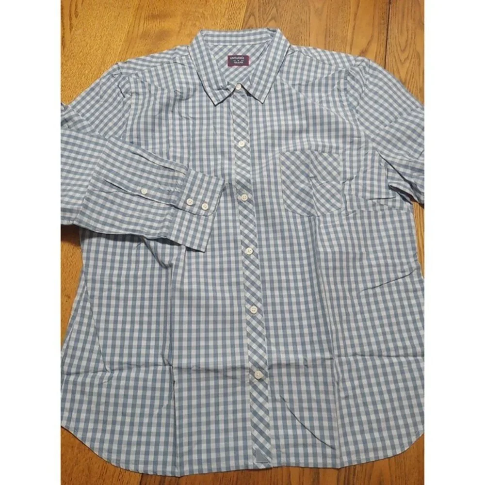 Untuckit Womens Shirt Top NEW 14 CRISPO Work Button Up Down Long Sleeves COTTON - Picture 12 of 12